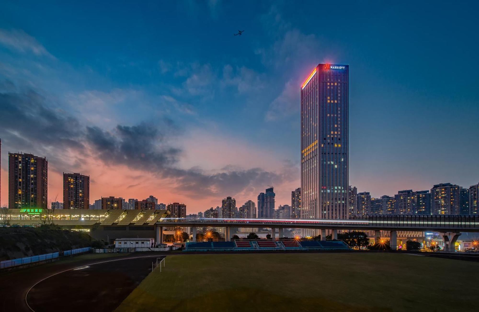 Chongqing Marriott Hotel Eksteriør billede