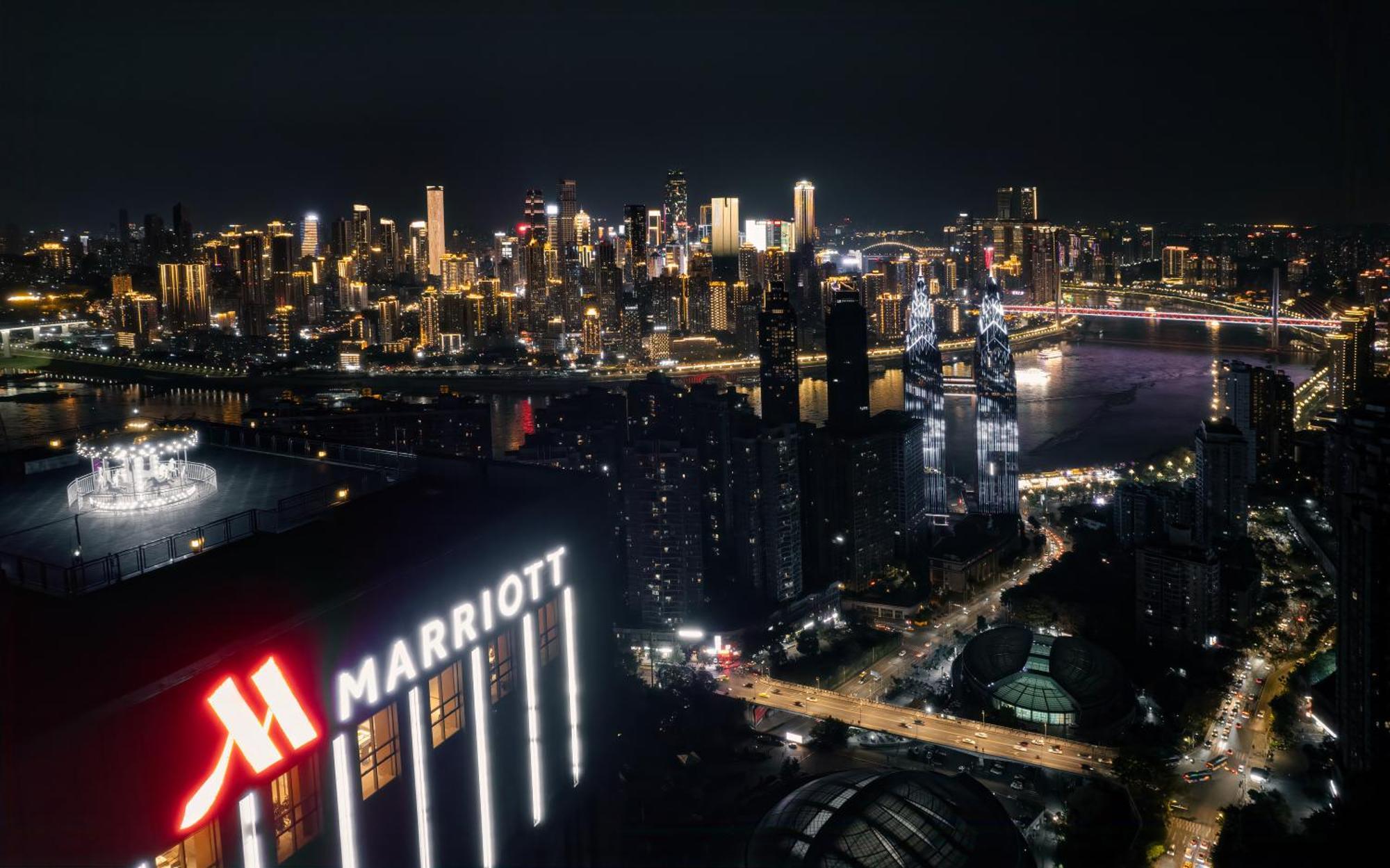 Chongqing Marriott Hotel Eksteriør billede